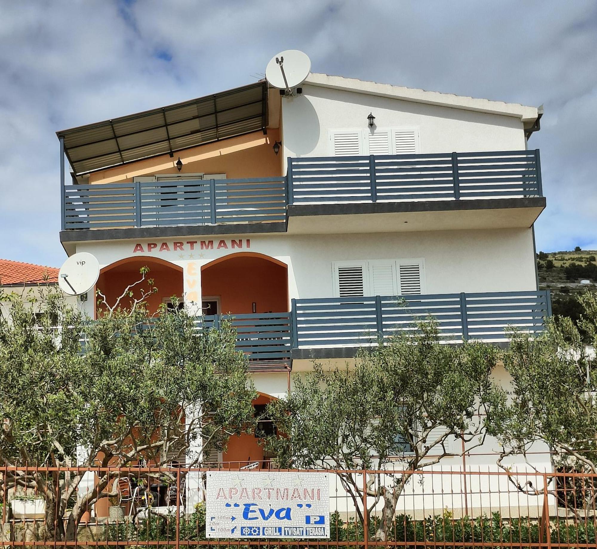 Eva Apartment 1 Trogir Exteriör bild